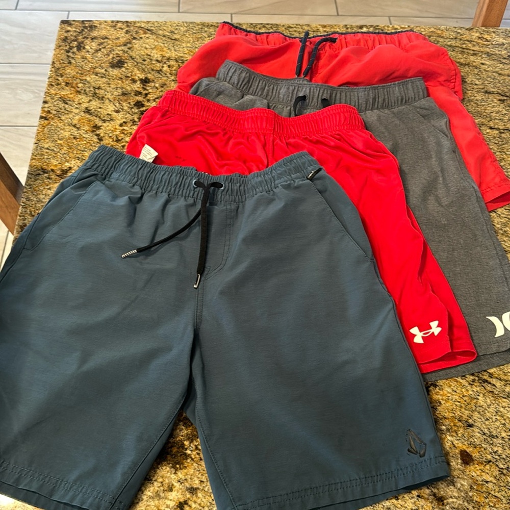 Bundle of 4 large shorts for boys